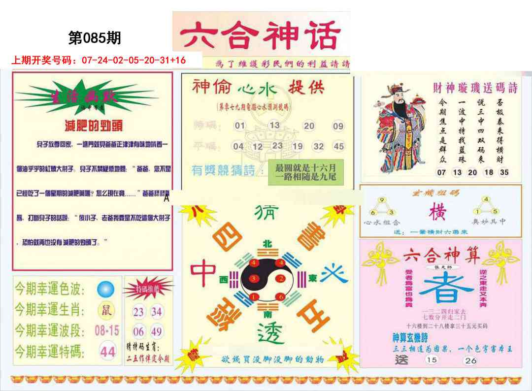 085期六合神话[图]